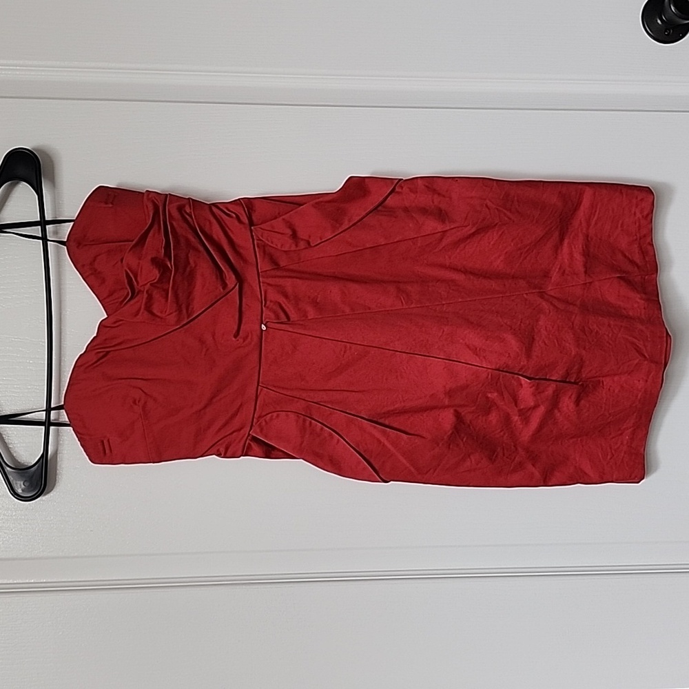 Iz Byer Vibrant Red Dress
